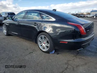 2017 Jaguar XJ with VIN SAJWJ2GD0H8W07154, listed as a Copart auction lot 42090375 with 66,546 mi miles and Salvage Title. Bid and sale history available at carsss.com. Image 2.