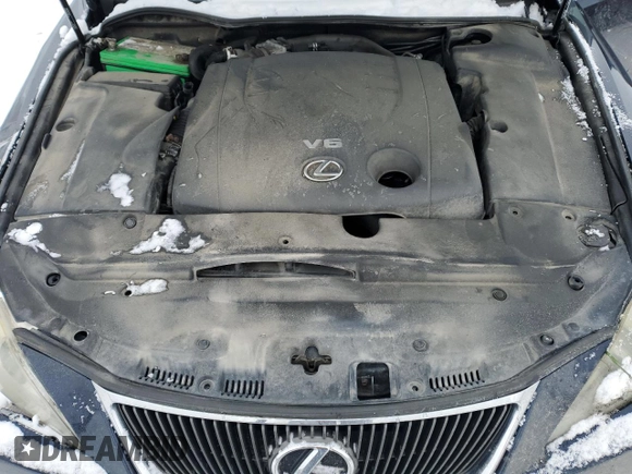 2006 Lexus IS 250 with VIN JTHCK262662003301, listed as a Copart auction lot 87390484 with Not Provided miles and Salvage Title. Bid and sale history available at DreamBid. Image 12.