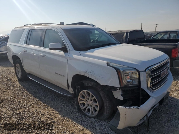 2018 GMC Yukon XL SLT with VIN 1GKS2GKC2JR239280, listed as a Copart auction lot 65234874 with 118,215 mi miles and Salvage Title. Bid and sale history available at carsss.com. Image 4.