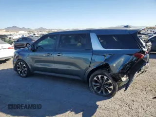 2022 Kia Carnival EX with VIN KNDNC5H32N6072329, listed as a Copart auction lot 77472514 with 25,909 mi miles and Salvage Title. Bid and sale history available at carsss.com. Image 2.