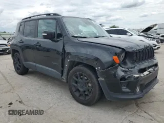 2020 Jeep Renegade Altitude with VIN ZACNJABB8LPL71720, listed as a Copart auction lot 56485415 with 89,861 mi miles and Salvage title. Bid and sale history available at DreamBid. Image 4.
