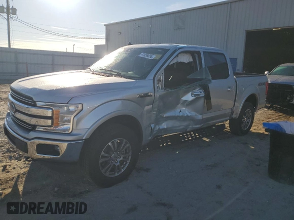 2019 Ford F-150 XL with VIN 1FTEW1E57KFB48970, listed as a Copart auction lot 47058655 with 93,998 mi miles and Non Repairable. Bid and sale history available at carsss.com. Image 1.