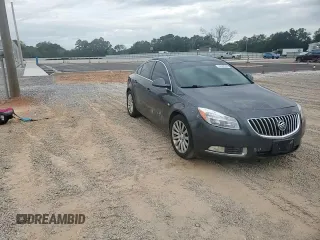 2011 Buick Regal CXL RL2 with VIN 2G4GP5EC8B9196834, listed as a Copart auction lot 74107594 with Not provided miles and Salvage title. Bid and sale history available at DreamBid. Image 10.