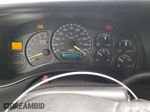 2001 Chevrolet Silverado 1500HD LS with VIN 1GCGK13UX1F149396, listed as a Copart auction lot 51844445 with 121,588 mi miles and Clean Title. Bid and sale history available at DreamBid. Image 9.