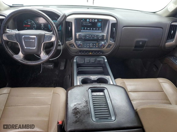 2018 GMC Sierra 1500 Denali with VIN 3GTU2PEJ4JG109628, listed as a Copart auction lot 46085925 with 99,575 mi miles and Salvage Title. Bid and sale history available at carsss.com. Image 8.