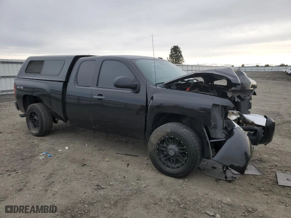 2007 Chevrolet Silverado 1500 LT w/1LT with VIN 2GCEK19J271688518, listed as a Copart auction lot 48701375 with 172,543 mi miles and Salvage Title. Bid and sale history available at carsss.com. Image 4.