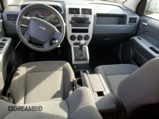 2008 Jeep Compass Sport with VIN 1J8FF47W68D686438, listed as a Copart auction lot 49346045 with 140,882 mi miles and Salvage Title. Bid and sale history available at carsss.com. Image 8.