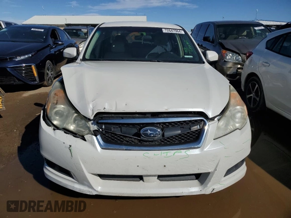 2012 Subaru Legacy Limited z VIN 4S3BMBJ63C3026378, wystawiony jako Copart lot #72647964 z przebiegiem 165 887 mil mil oraz Szkoda całkowita • Salvage title. Historia ofert i sprzedaży dostępna na DreamBid. Obrazek 5.