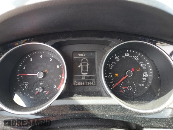2017 Volkswagen Jetta SEL z VIN 3VWL17AJ4HM263303, wystawiony jako Copart lot #54363545 z przebiegiem 103 597 mil mil oraz Szkoda całkowita • Salvage title. Historia ofert i sprzedaży dostępna na DreamBid. Obrazek 9.