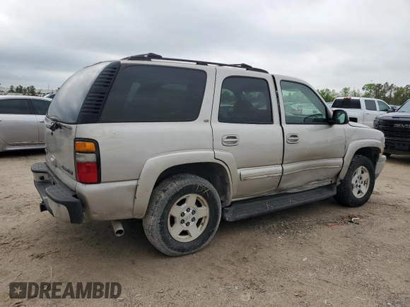 2004 Chevrolet Tahoe LT with VIN 1GNEC13Z74R150242, listed as a Copart auction lot 50170335 with 149,921 mi miles and Salvage title. Bid and sale history available at DreamBid. Image 3.