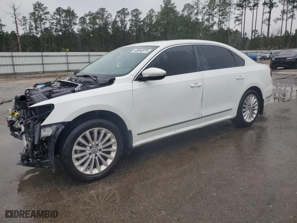 2017 Volkswagen Passat 1.8T SE with VIN 1VWBT7A36HC009035, listed as a Copart auction lot 45844975 with 118,726 mi miles and Salvage Title. Bid and sale history available at carsss.com. Image 1.
