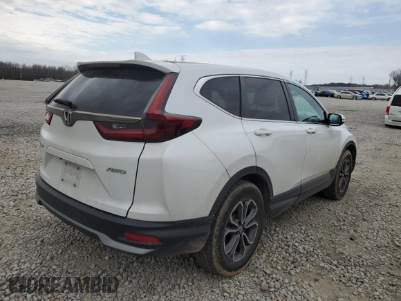 2022 Honda CR-V EX z VIN 2HKRW2H5XNH626926, wystawiony jako Copart lot #47396295 z przebiegiem 59 570 mil mil oraz Szkoda całkowita • Salvage title. Historia ofert i sprzedaży dostępna na DreamBid. Obrazek 3.