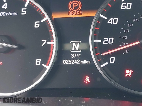 2022 Acura ILX Premium with VIN 19UDE2F85NA002969, listed as a IAAI auction lot 41373487 with 25,242 mi miles and . Bid and sale history available at DreamBid. Image 15.