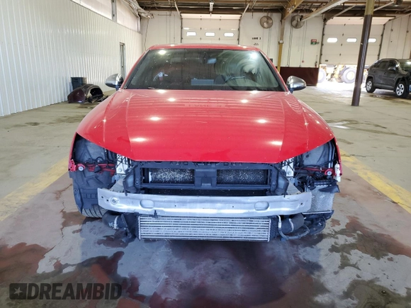 2018 Audi S4 Premium Plus with VIN WAUB4AF48JA002598, listed as a Copart auction lot 69977864 with 127,486 mi miles and Salvage Title. Bid and sale history available at carsss.com. Image 5.