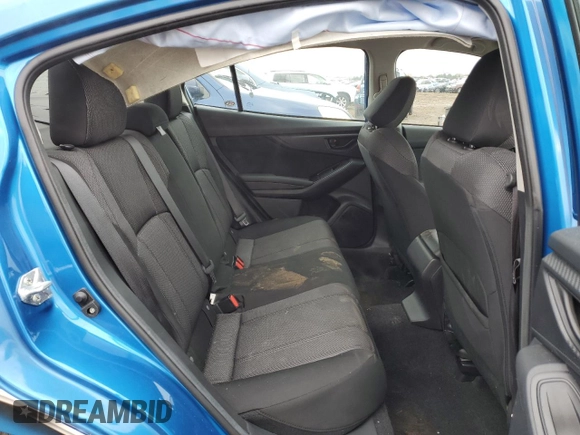 2023 Subaru Impreza Premium with VIN 4S3GKAV62P3600698, listed as a Copart auction lot 80282874 with 25,079 mi miles and Salvage title. Bid and sale history available at DreamBid. Image 10.