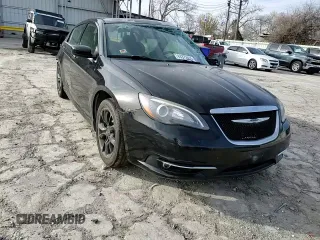 2014 Chrysler 200 Limited with VIN 1C3CCBCG6EN185565, listed as a Copart auction lot 43372415 with 116,383 mi miles and Salvage Title. Bid and sale history available at DreamBid. Image 10.