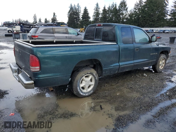 1997 Dodge Dakota with VIN 1B7GL23X1VS192440, listed as a Copart auction lot 43873255 with 73,999 mi miles and Clean Title. Bid and sale history available at carsss.com. Image 3.