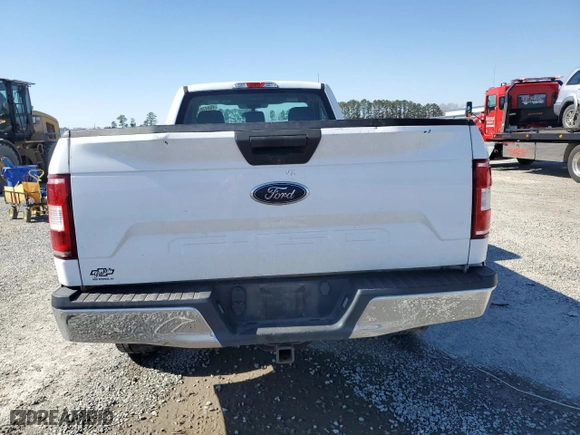 2019 Ford F-150 XL with VIN 1FTMF1C57KKD38404, listed as a Copart auction lot 46847675 with 213,349 mi miles and Clean Title. Bid and sale history available at carsss.com. Image 6.