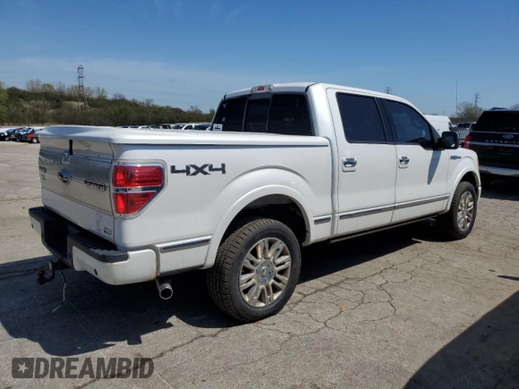 2010 Ford F-150 XL with VIN 1FTFW1EV6AFA91955, listed as a Copart auction lot 54378495 with 182,645 mi miles and Clean Title. Bid and sale history available at carsss.com. Image 3.