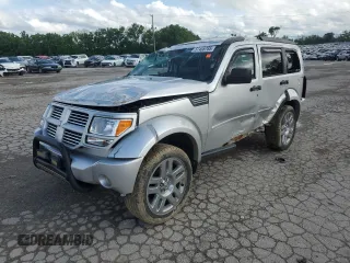 2010 Dodge Nitro Heat with VIN 1D4PU4GK2AW170976, listed as a Copart auction lot 57406765 with 213,121 mi miles and Salvage title. Bid and sale history available at DreamBid. Image 1.