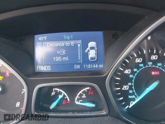 2015 Ford Escape SE with VIN 1FMCU9GX6FUC73272, listed as a IAAI auction lot 41966307 with 118,144 mi miles and . Bid and sale history available at DreamBid. Image 7.