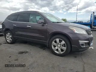 2016 Chevrolet Traverse LTZ z VIN 1GNKVJKD5GJ198294, wystawiony jako Copart lot #56007175 z przebiegiem 106 561 mil mil oraz Czysty tytuł • Clean title. Historia ofert i sprzedaży dostępna na DreamBid. Obrazek 4.