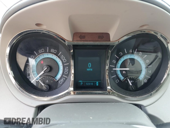 2010 Buick LaCrosse CXL with VIN 1G4GC5GG7AF130101, listed as a Copart auction lot 53254725 with 92,018 mi miles and Clean Title. Bid and sale history available at DreamBid. Image 9.