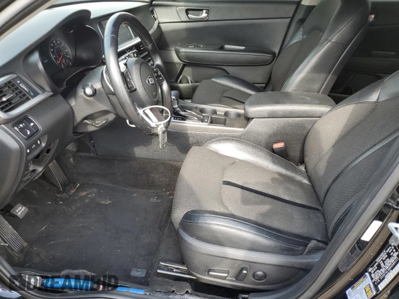 2019 Kia Optima S with VIN 5XXGT4L38KG280111, listed as a Copart auction lot 54346045 with 63,783 mi miles and Salvage Title. Bid and sale history available at carsss.com. Image 7.
