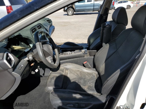 2017 Nissan Maxima SR with VIN 1N4AA6AP2HC408967, listed as a Copart auction lot 48702115 with 0 mi miles and Non Repairable. Bid and sale history available at carsss.com. Image 7.