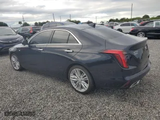2021 Cadillac CT4 Premium Luxury with VIN 1G6DB5RK6M0129902, listed as a Copart auction lot 74397794 with 0 mi miles and Salvage Title. Bid and sale history available at carsss.com. Image 2.