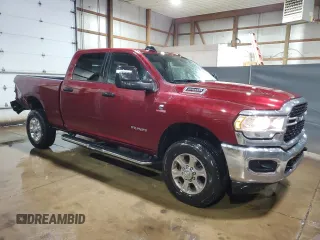 2024 Ram 2500 Big Horn with VIN 3C6UR5DL6RG340181, listed as a Copart auction lot 60205855 with 28,013 mi miles and Clean title. Bid and sale history available at DreamBid. Image 4.