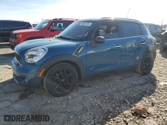 2011 MINI Countryman S with VIN WMWZC5C57BWL53481, listed as a Copart auction lot 46855785 with 99,849 mi miles and Salvage Title. Bid and sale history available at DreamBid. Image 1.