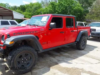 2021 Jeep Gladiator Mojave with VIN 1C6JJTEG6ML533927, listed as a IAAI auction lot 42056253 with 92,317 mi miles and . Bid and sale history available at DreamBid. Image 14.