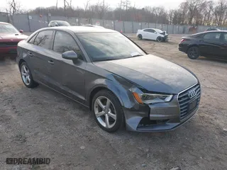2015 Audi A3 2.0T Premium with VIN WAUBFGFF3F1005219, listed as a IAAI auction lot 41865869 with 91,993 mi miles. Bid and sale history available at carsss.com. Image 3.