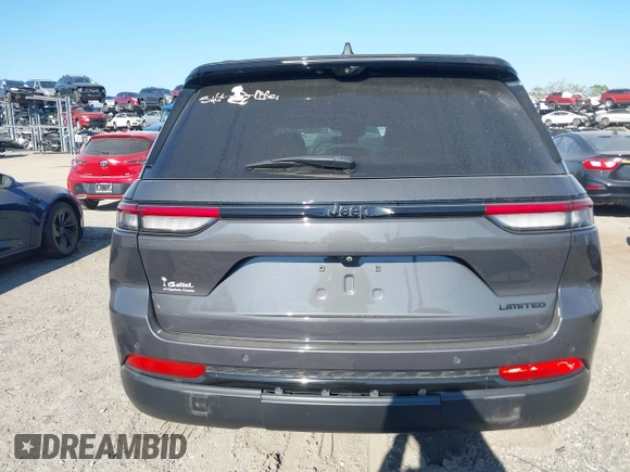 2023 Jeep Grand Cherokee Limited with VIN 1C4RJGBG4PC549510, listed as a IAAI auction lot 41696916 with 20,645 mi miles and . Bid and sale history available at DreamBid. Image 17.