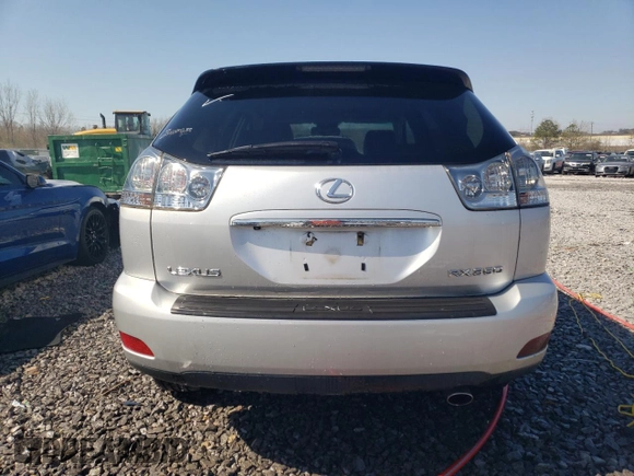 2009 Lexus RX 350 with VIN 2T2GK31U79C060013, listed as a Copart auction lot 47773325 with 167,997 mi miles and Salvage Title. Bid and sale history available at DreamBid. Image 6.