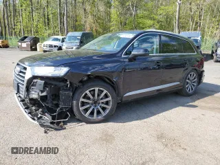 2017 Audi Q7 Prestige z VIN WA1VAAF72HD041998, wystawiony jako Copart lot #55581985 z przebiegiem 120 045 mil mil oraz Szkoda całkowita • Salvage title. Historia ofert i sprzedaży dostępna na DreamBid. Obrazek 1.