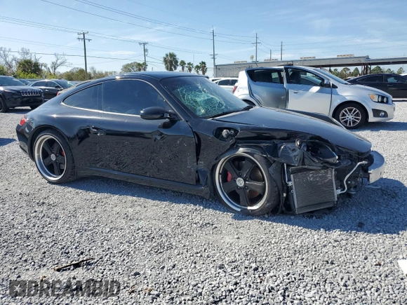 2005 Porsche 911 Turbo S with VIN WP0AB29935S742531, listed as a Copart auction lot 42687685 with 59,979 mi miles and Salvage Title. Bid and sale history available at carsss.com. Image 4.