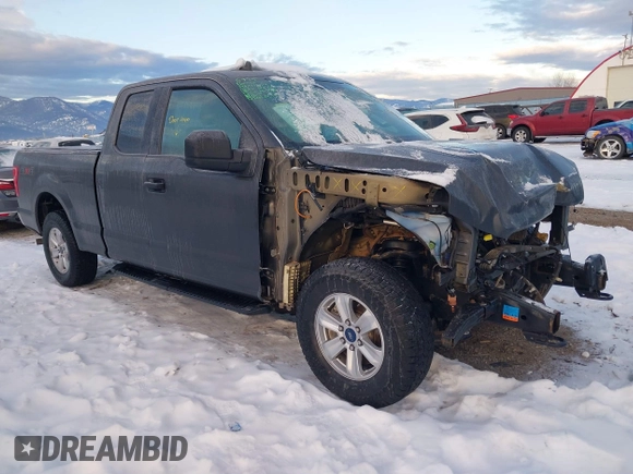 2020 Ford F-150 XL with VIN 1FTEX1EB5LKD68233, listed as a IAAI auction lot 41353246 with 53,184 mi miles and . Bid and sale history available at DreamBid. Image 1.