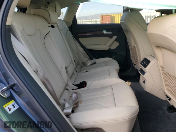 2024 Audi Q5 S line Premium with VIN WA1G2AFY8R2007477, listed as a Copart auction lot 80904314 with Not provided miles and Salvage title. Bid and sale history available at DreamBid. Image 11.