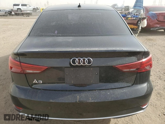 2018 Audi A3 Sedan Premium with VIN WAUAUGFFXJ1094118, listed as a Copart auction lot 36911084 with 61,611 mi miles. Bid and sale history available at carsss.com. Image 6.
