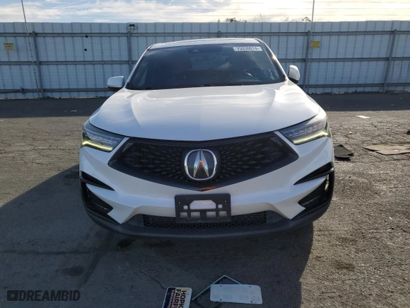 2019 Acura RDX w/A-Spec Pkg with VIN 5J8TC1H67KL023443, listed as a Copart auction lot 79330074 with 50,421 mi miles and Salvage Title. Bid and sale history available at carsss.com. Image 5.