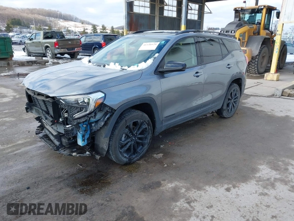 2020 GMC Terrain SLE with VIN 3GKALTEV6LL227822, listed as a IAAI auction lot 41330529 with 31,833 mi miles. Bid and sale history available at carsss.com. Image 18.