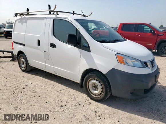 2017 Nissan NV200 S with VIN 3N6CM0KN0HK712617, listed as a Copart auction lot 62909595 with 191,352 mi miles and Salvage title. Bid and sale history available at DreamBid. Image 4.