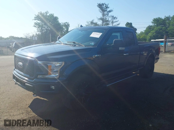 2018 Ford F-150 XL with VIN 1FTFX1EG0JFB07498, listed as a IAAI auction lot 42550647 with 126,637 mi miles and . Bid and sale history available at DreamBid. Image 2.