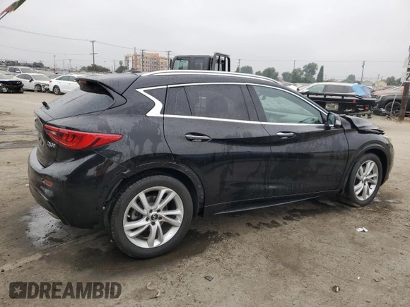2017 Infiniti QX30 Premium with VIN SJKCH5CP8HA016509, listed as a Copart auction lot 73247654 with 81,303 mi miles and Salvage Title. Bid and sale history available at DreamBid. Image 3.