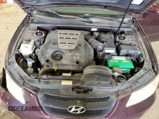2006 Hyundai Sonata GLS with VIN 5NPEU46F36H026908, listed as a Copart auction lot 52309995 with 130,784 mi miles and Salvage Title. Bid and sale history available at DreamBid. Image 11.