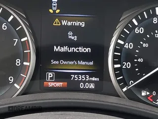 2020 Infiniti Q50 Luxe with VIN JN1EV7AP5LM201081, listed as a IAAI auction lot 42141354 with 75,353 mi miles and . Bid and sale history available at DreamBid. Image 7.