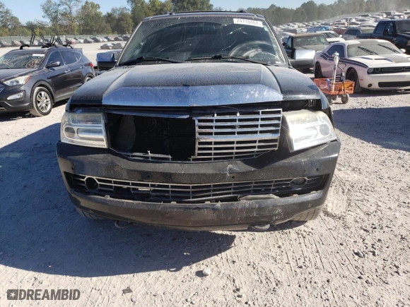 2011 Lincoln Navigator with VIN 5LMJJ2H55BEJ09162, listed as a Copart auction lot 74710464 with 240,501 mi miles and Salvage Title. Bid and sale history available at carsss.com. Image 5.