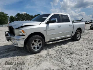 2011 Ram 1500 Laramie with VIN 1D7RV1CT1BS582689, listed as a Copart auction lot 60780965 with 206,395 mi miles and Salvage title. Bid and sale history available at DreamBid. Image 1.